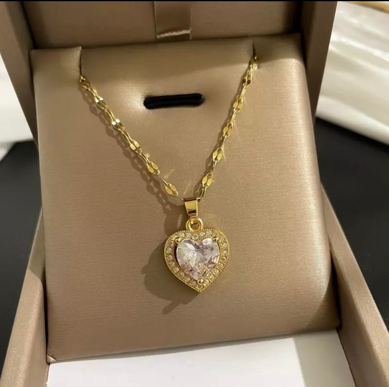 Ogrlica Golden Heart