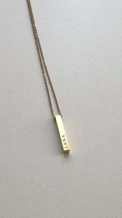 Personalizovana ogrlica Cube