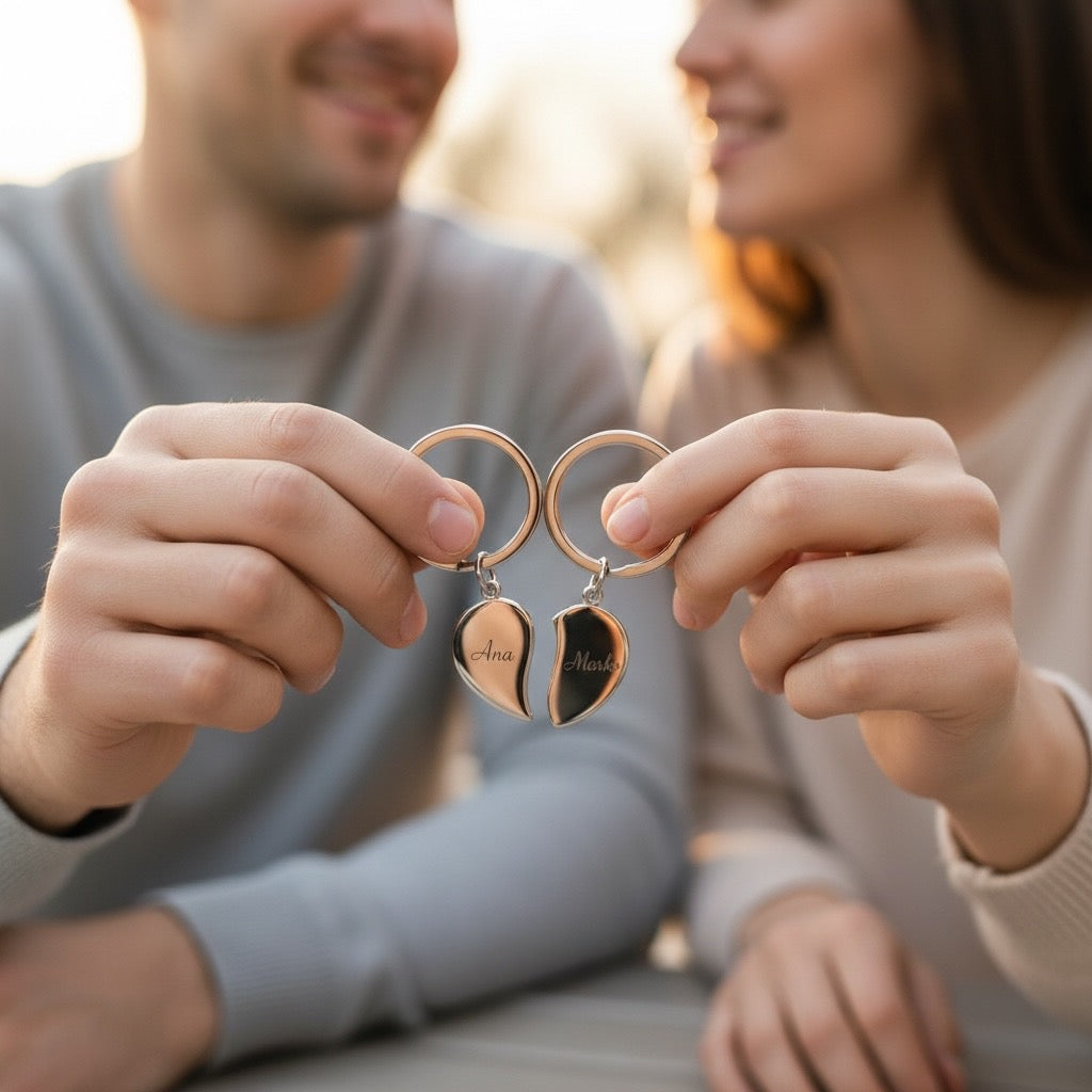 Personalizovani matching privjesak za ključeve