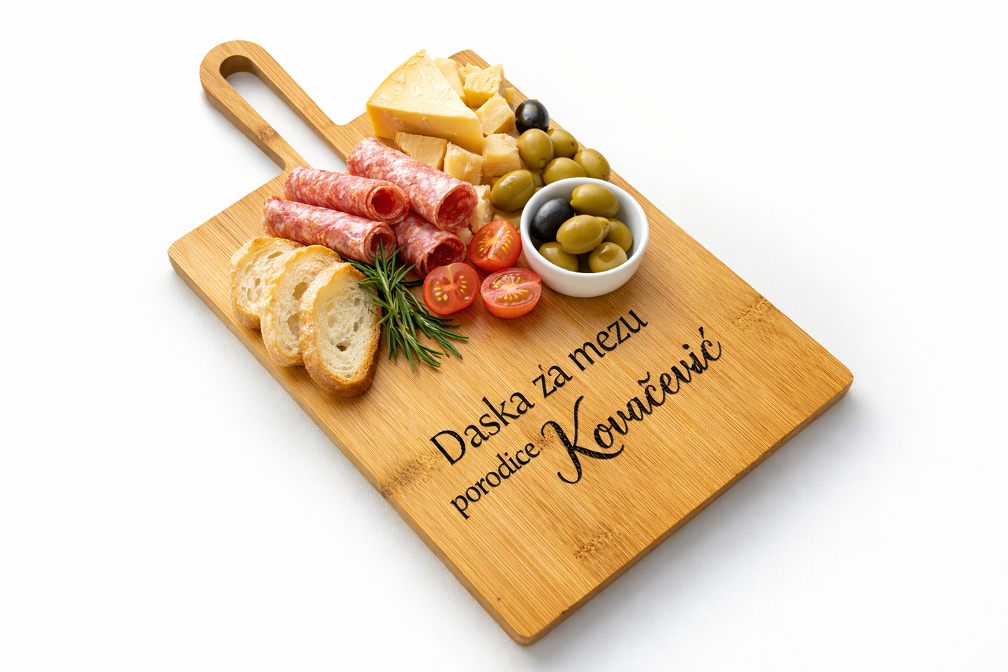 Personalizovana daska za mezu Bambo