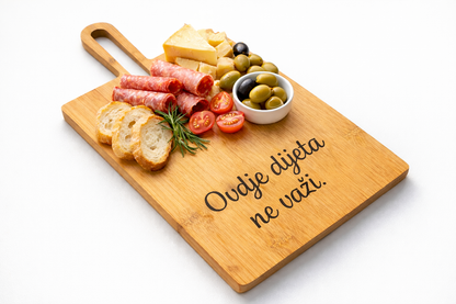 Personalizovana daska za mezu Bambo