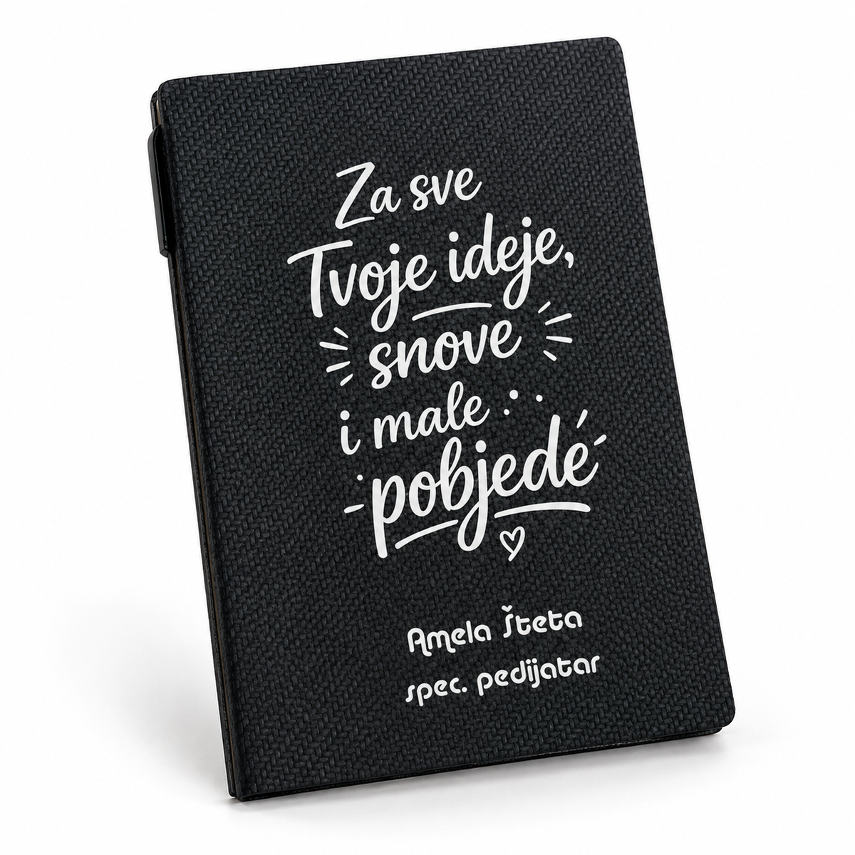 Personalizovani A5 notes sa hemijskom Tee
