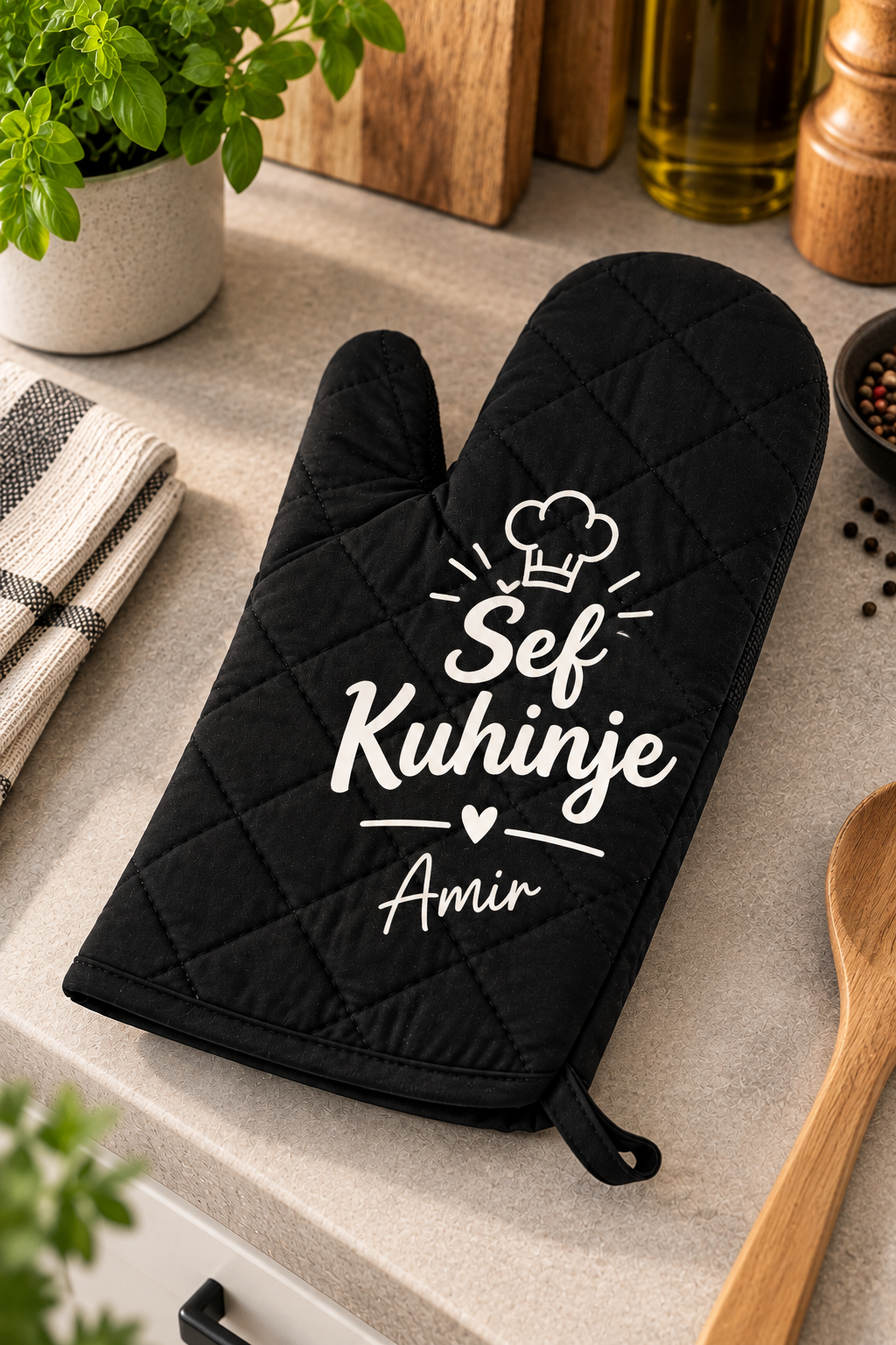 Personalizovana kuhinjska rukavica